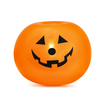 Glowing balloons Pumpkin - orange 25 cm 5 pcs.