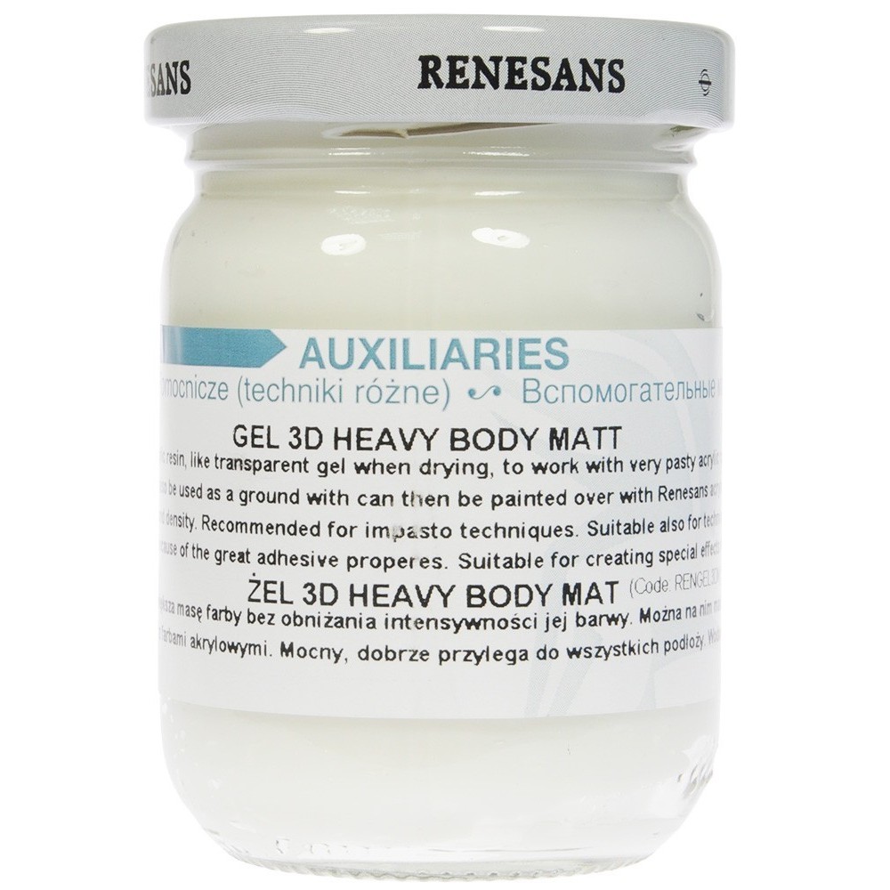 Żel 3D heavy body - Renesans - matowy, 110 ml