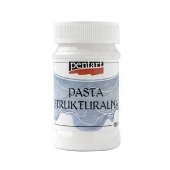Pasta strukturalna - Pentart - biała, 100 ml