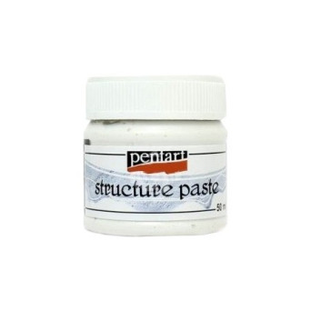 Pasta strukturalna - Pentart - biała, 50 ml