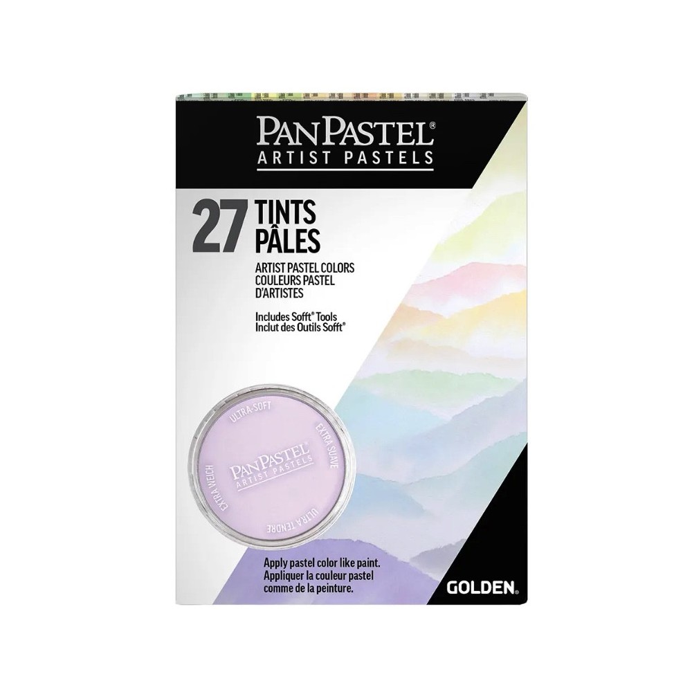 Set of Ultra Soft PanPastels Tints - 27 colors