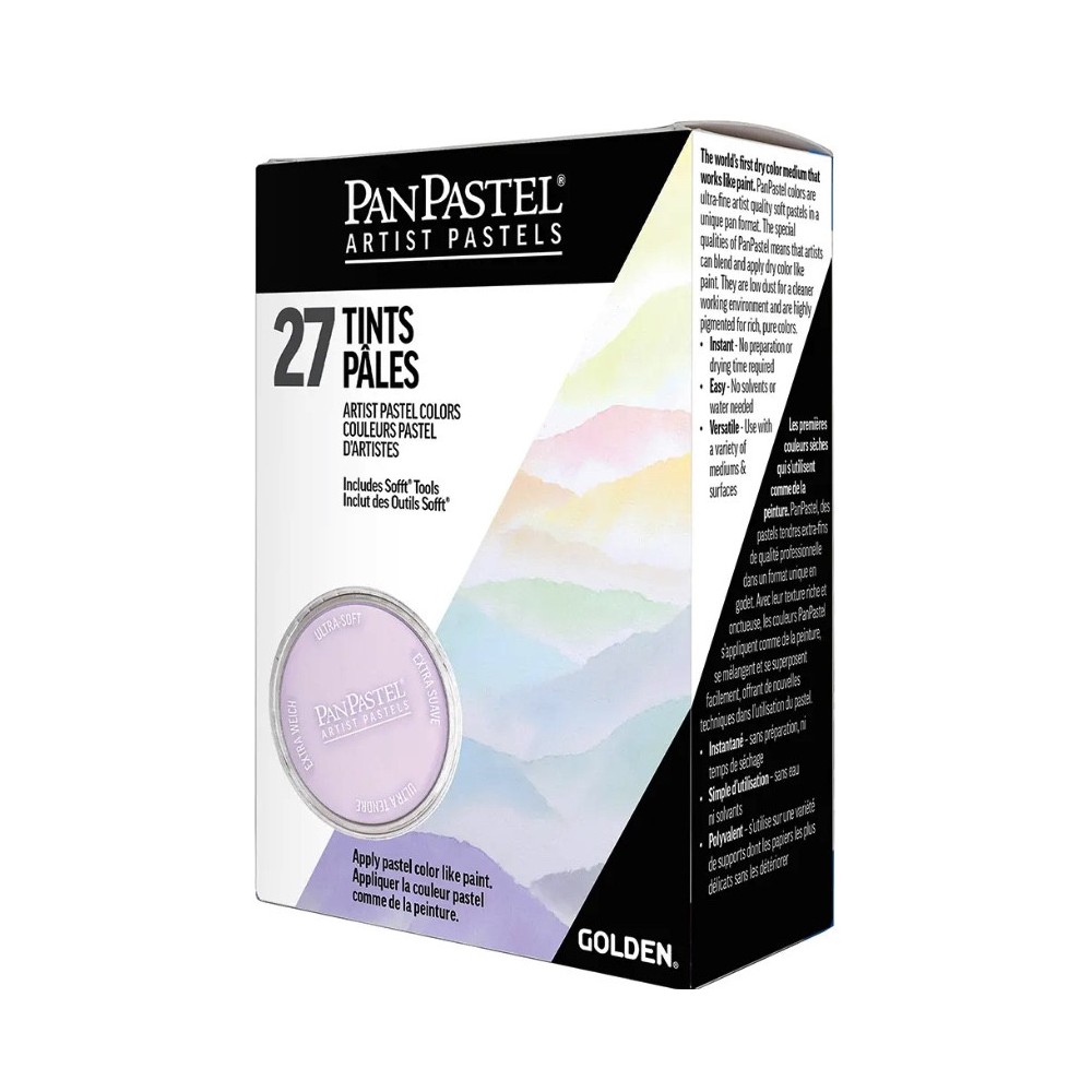 Set of Ultra Soft PanPastels Tints - 27 colors