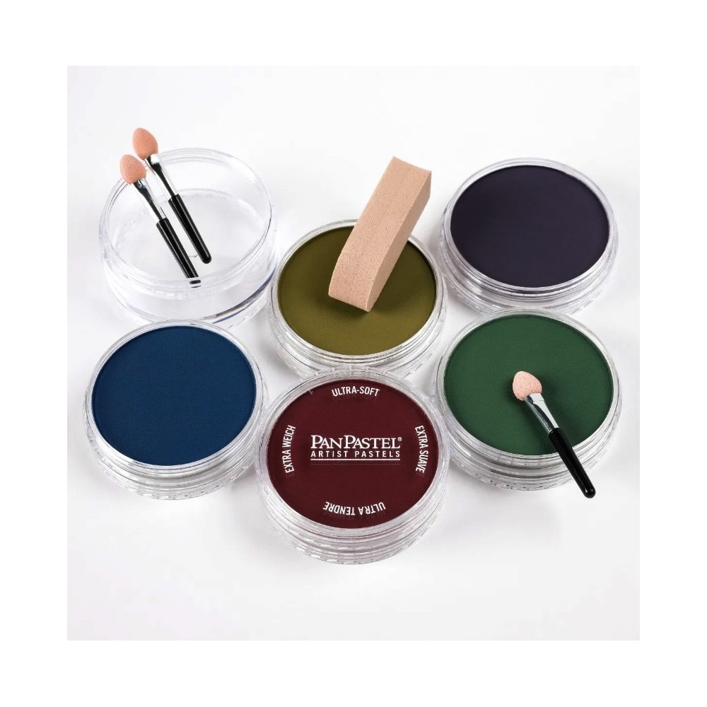 Zestaw suchych pasteli PanPastel Extra Dark Shades - 5 kolorów