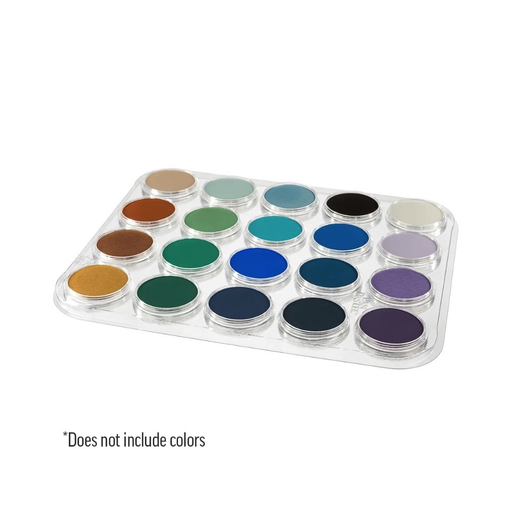 Palette Tray with lid for PanPastels - for 20 pans