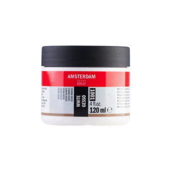 Grunt malarski podkład Gesso - Amsterdam - biały 120 ml