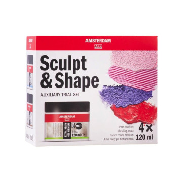 Zestaw past modelujących Sculpt & Shape - Amsterdam - 4 x 120 ml