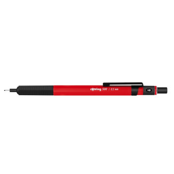 Ołówek grawitacyjny 500 - Rotring - Red 0,5 mm