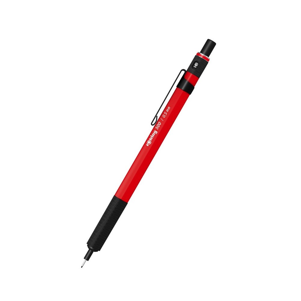 Ołówek grawitacyjny 500 - Rotring - Red 0,5 mm