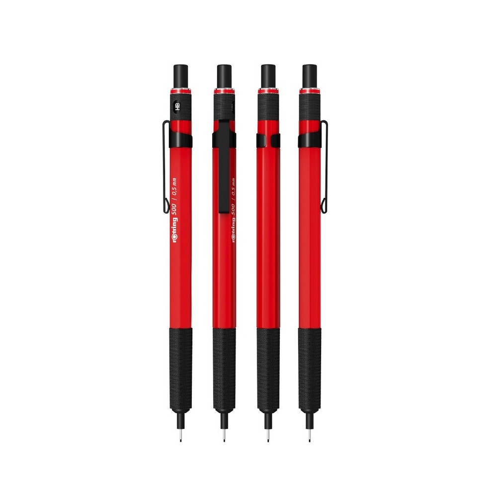 500 gravity pencil - Rotring - Red 0,5 mm