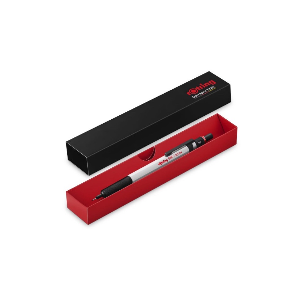 Ołówek grawitacyjny 500 - Rotring - White 0,5 mm