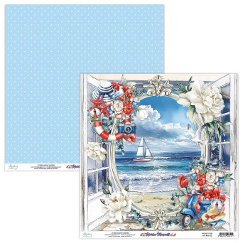Papier do scrapbookingu 30,5 x 30,5 cm - Mintay - Riviera Moments 02