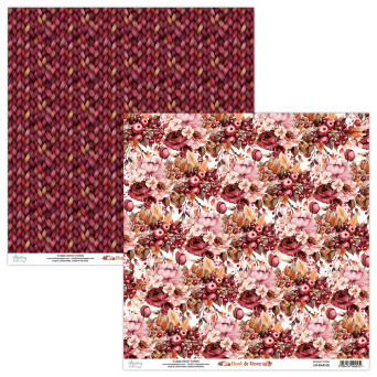 Scrapbooking paper 30,5 x 30,5 cm - Mintay - Rust & Rose 05