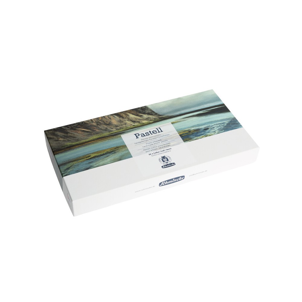 Set of Finest Extra-Soft artists’ half sticks pastels - Schmincke - 36 pcs.