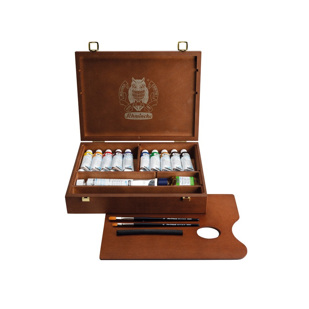 Set of Norma Blue water-mixable oil paints - Schmincke
