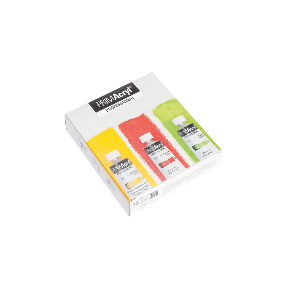 Zestaw farb akrylowych PRIMAcryl - Schmincke - 3 x 35 ml