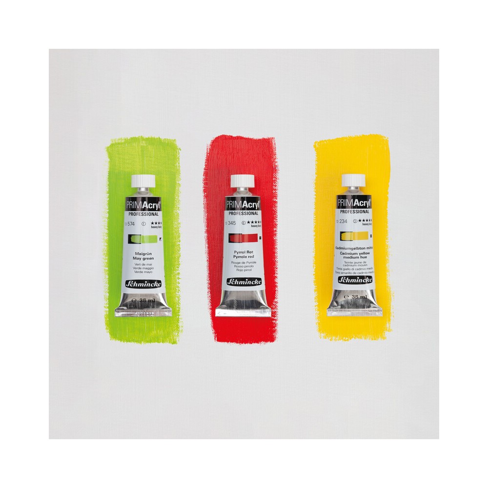 Zestaw farb akrylowych PRIMAcryl - Schmincke - 3 x 35 ml