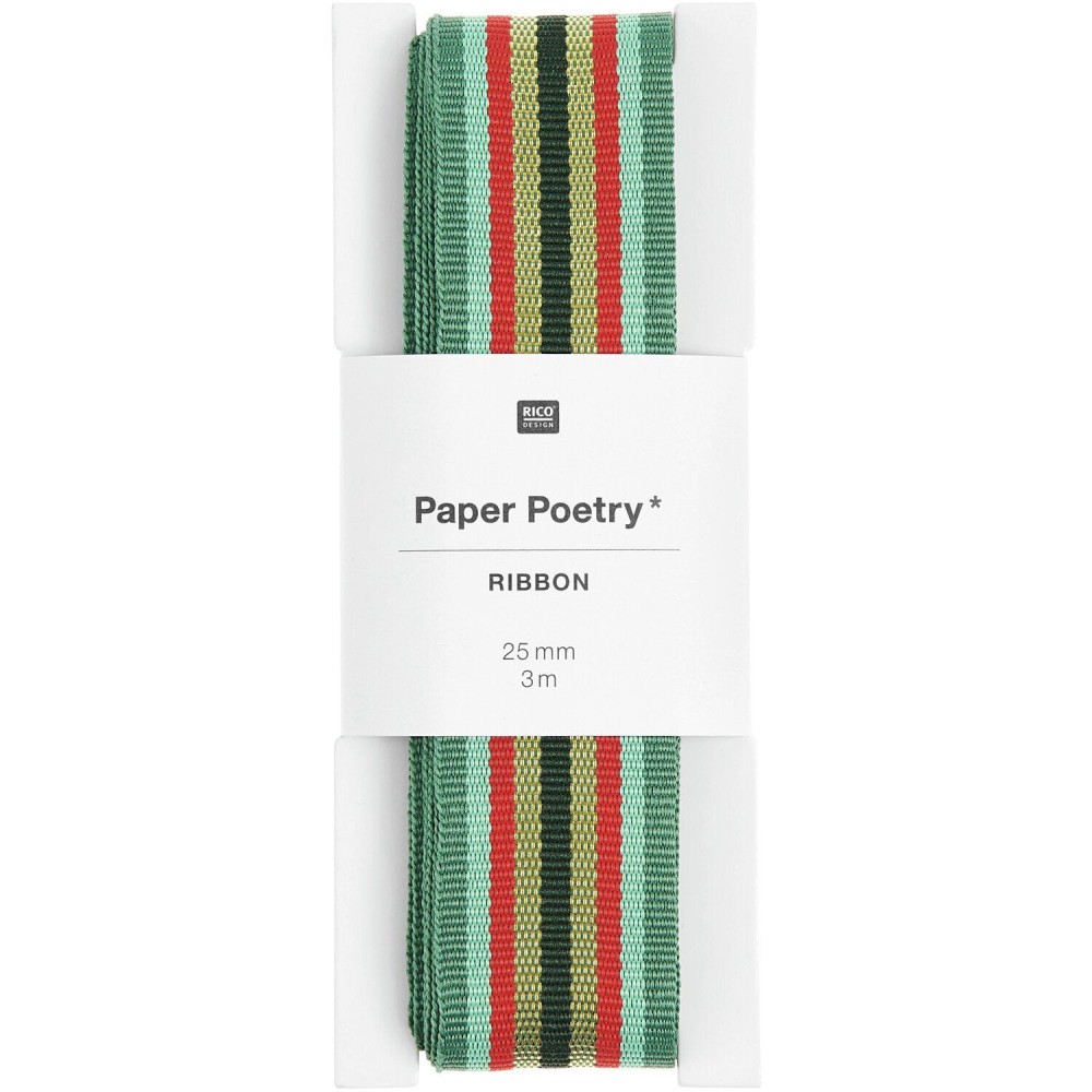 Taffeta ribbon - Paper Poetry - 25 mm x 3 m