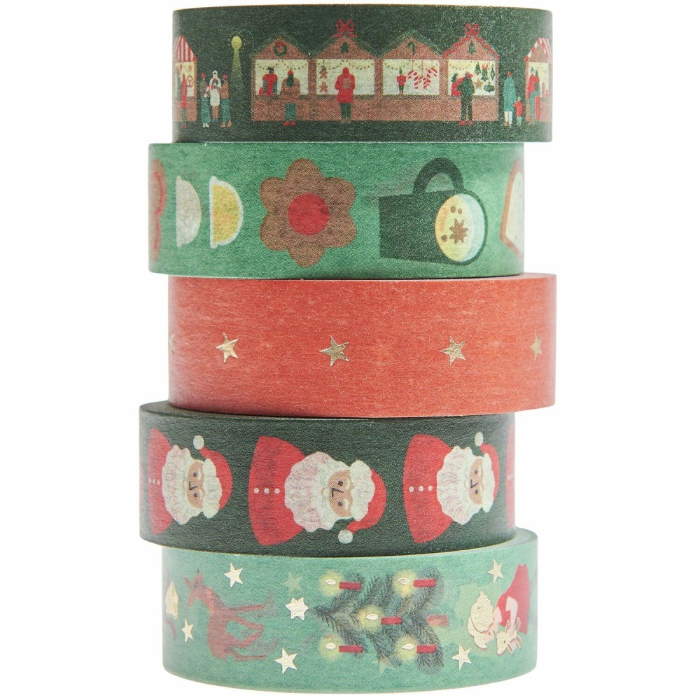 Set of washi tape Christmas Market - Paper Poetry - 4 pcs.