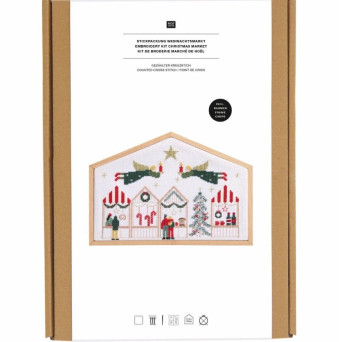 Embroidery Kit  - Rico Design - Christmas Market