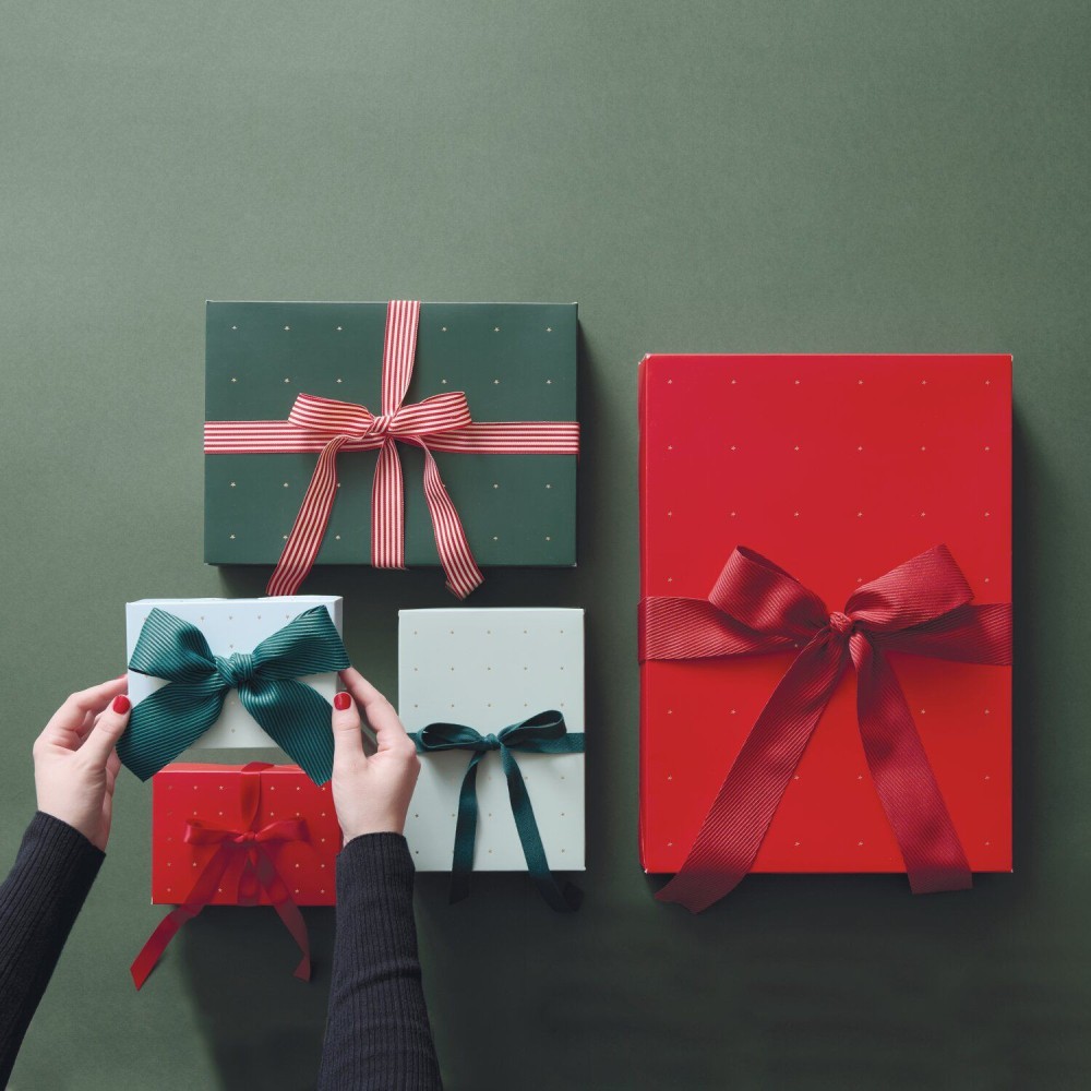 Set of cardboard gift boxes Stars - Rico Design - 5 pcs.