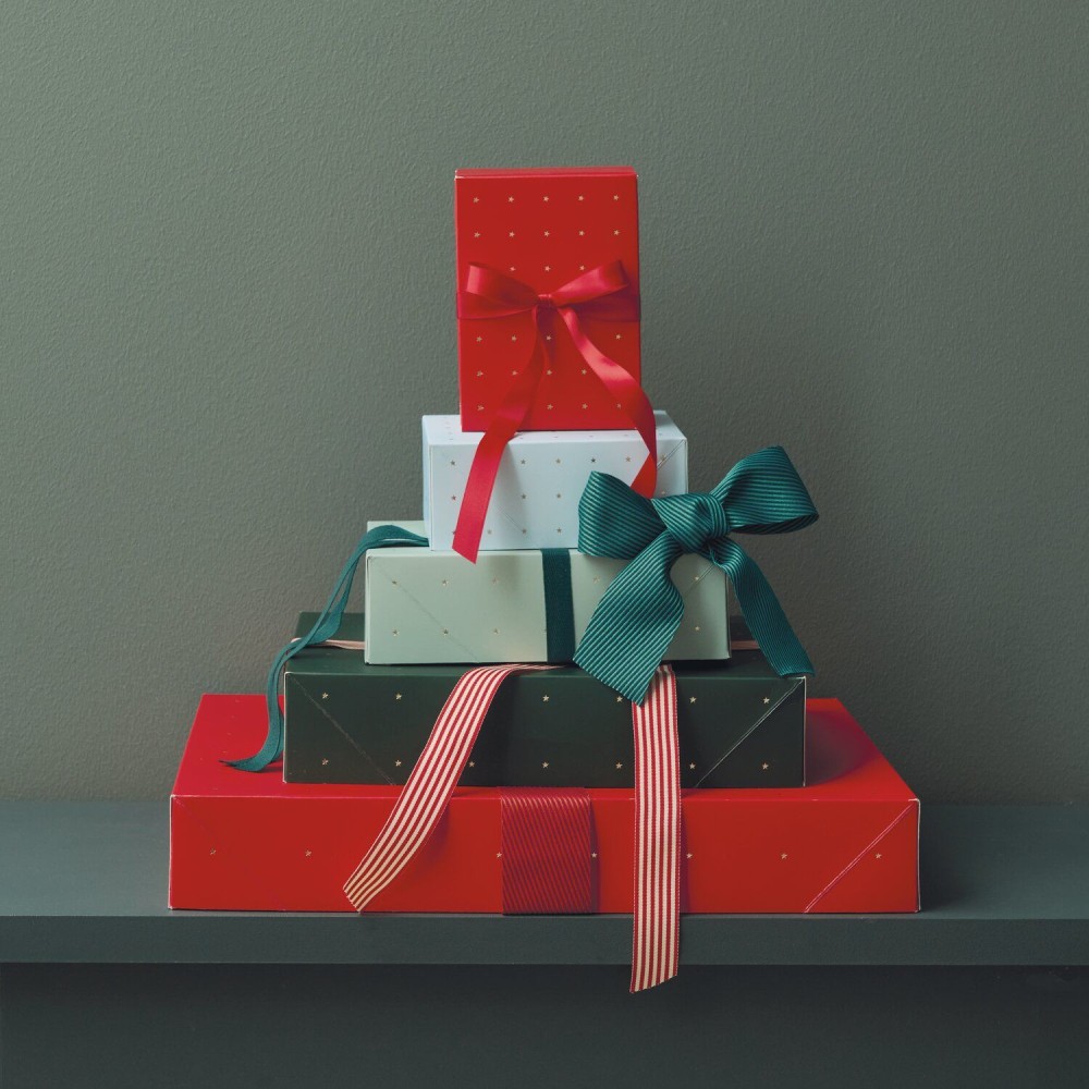 Set of cardboard gift boxes Stars - Rico Design - 5 pcs.