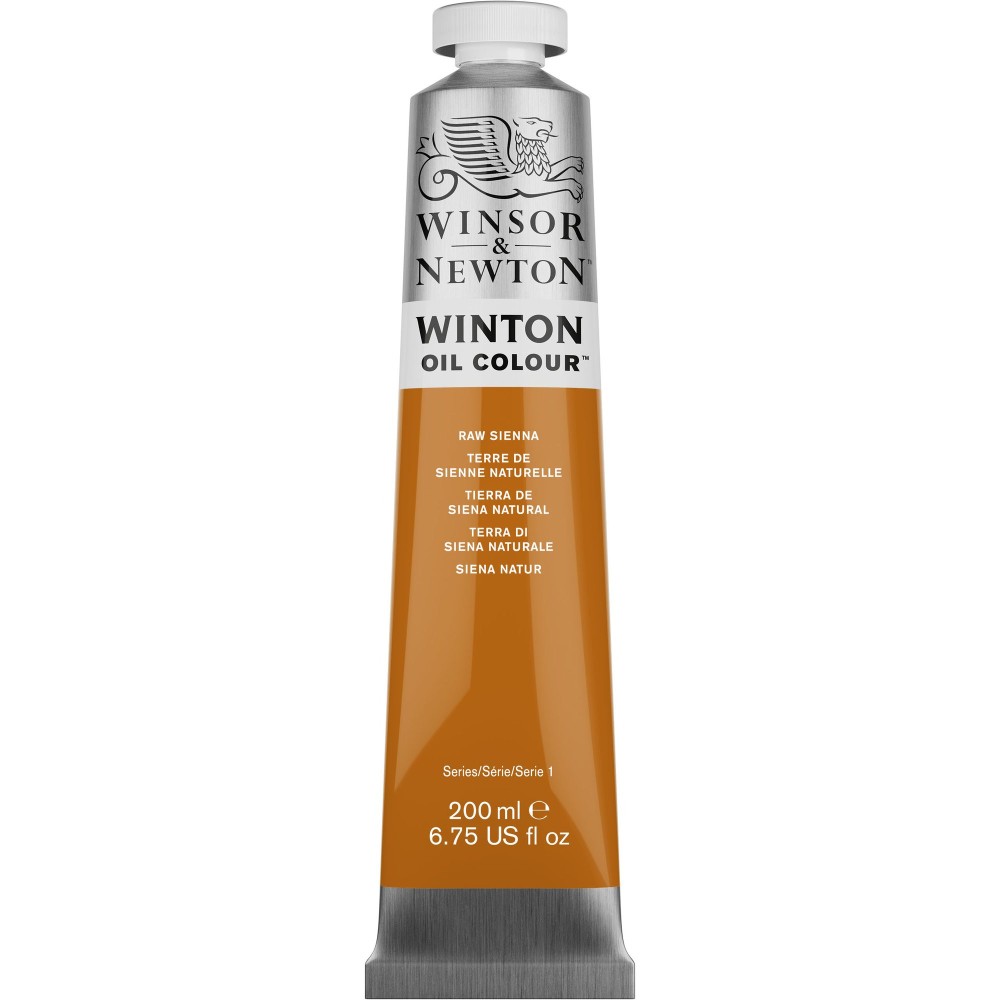 Farba olejna Winton Oil Colour - Winsor & Newton - Raw Sienna 200 ml