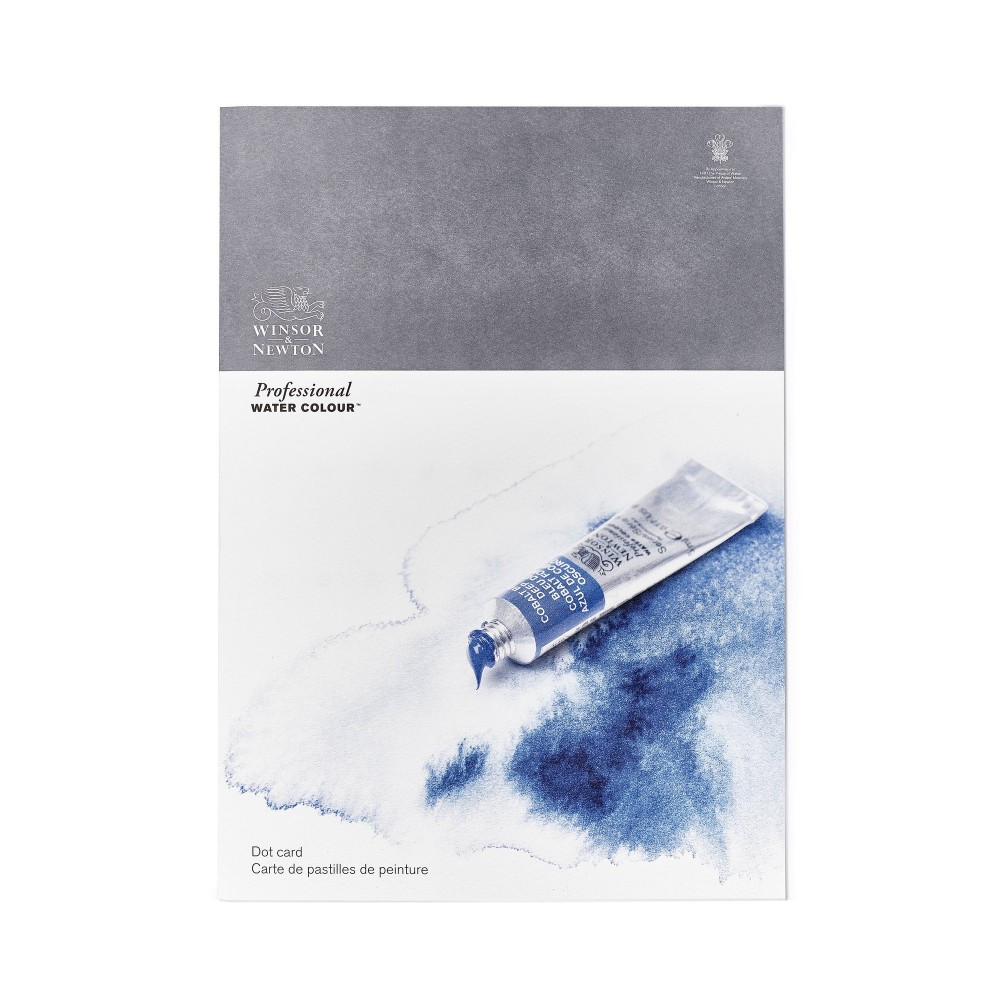 Professional Watercolour Dot Card Color Chart - Winsor & Newton - 109 colors