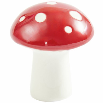 Figurka porcelanowa Muchomor - Rico Design - 4 x 3,4 x 3,4 cm
