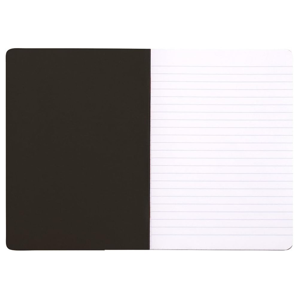 Notes - Rhodia - w linie, czarny, A5, 80 g, 48 ark.