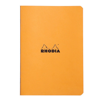 Notes - Rhodia - w linie, pomarańczowy, A5, 80 g, 48 ark.