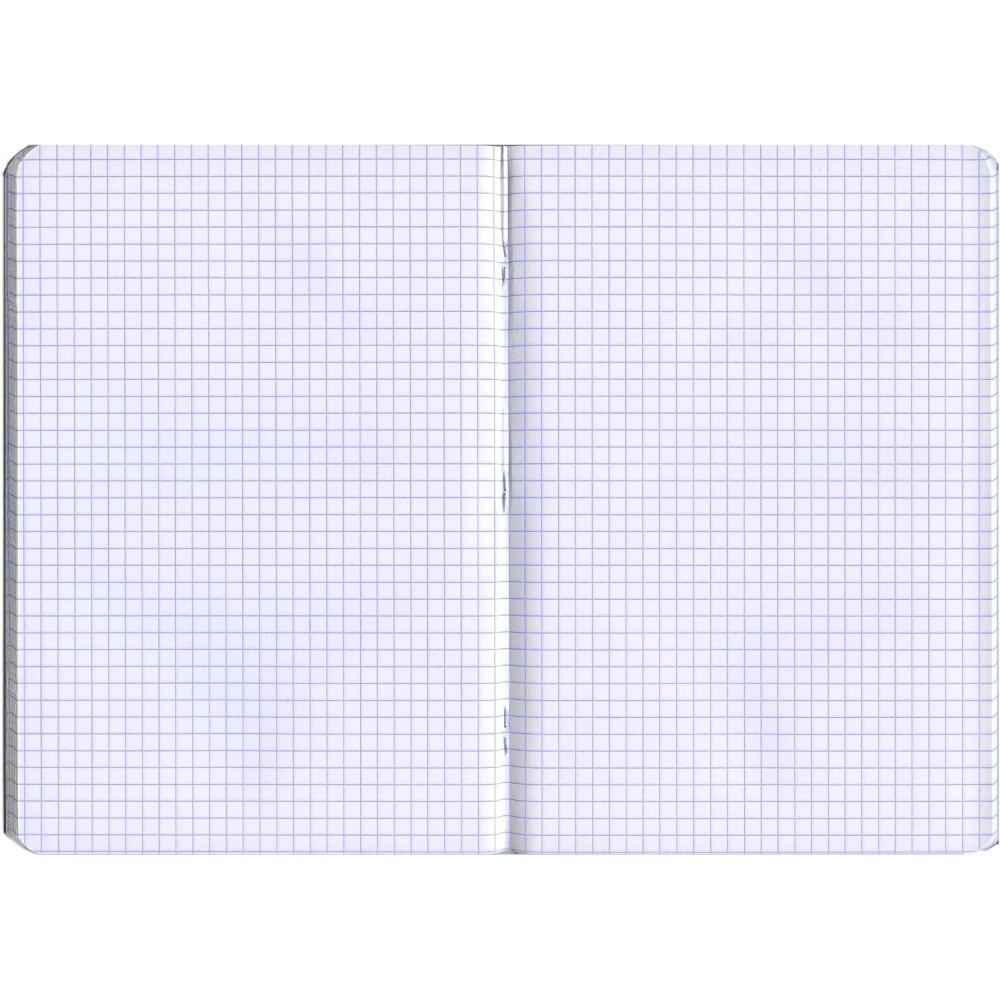Notes - Rhodia - w kratkę, czarny, A5, 80 g, 48 ark.