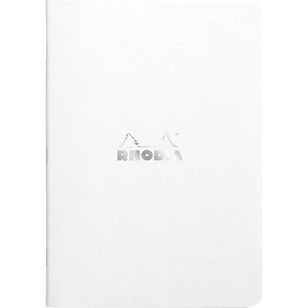 Notes - Rhodia - w kratkę, biały, A5, 80 g, 48 ark.