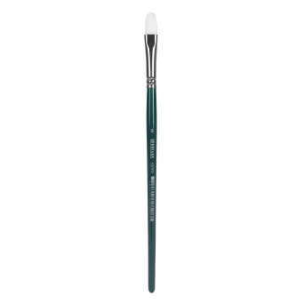 Cat's tongue, synthetic, 1007FR series brush - Renesans - short handle, no. 8