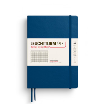Squared Notebook A5 - Leuchtturm1917 - Indigo