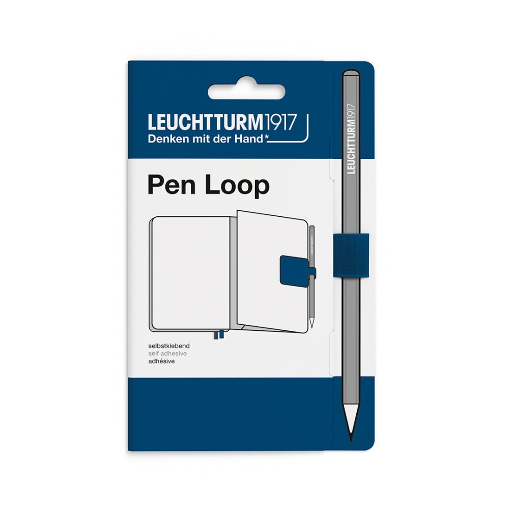 Pen loop elastic pen holder - Leuchtturm1917 - Indigo