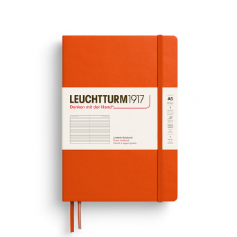 Ruled Notebook A5 - Leuchtturm1917 - Pumpkin
