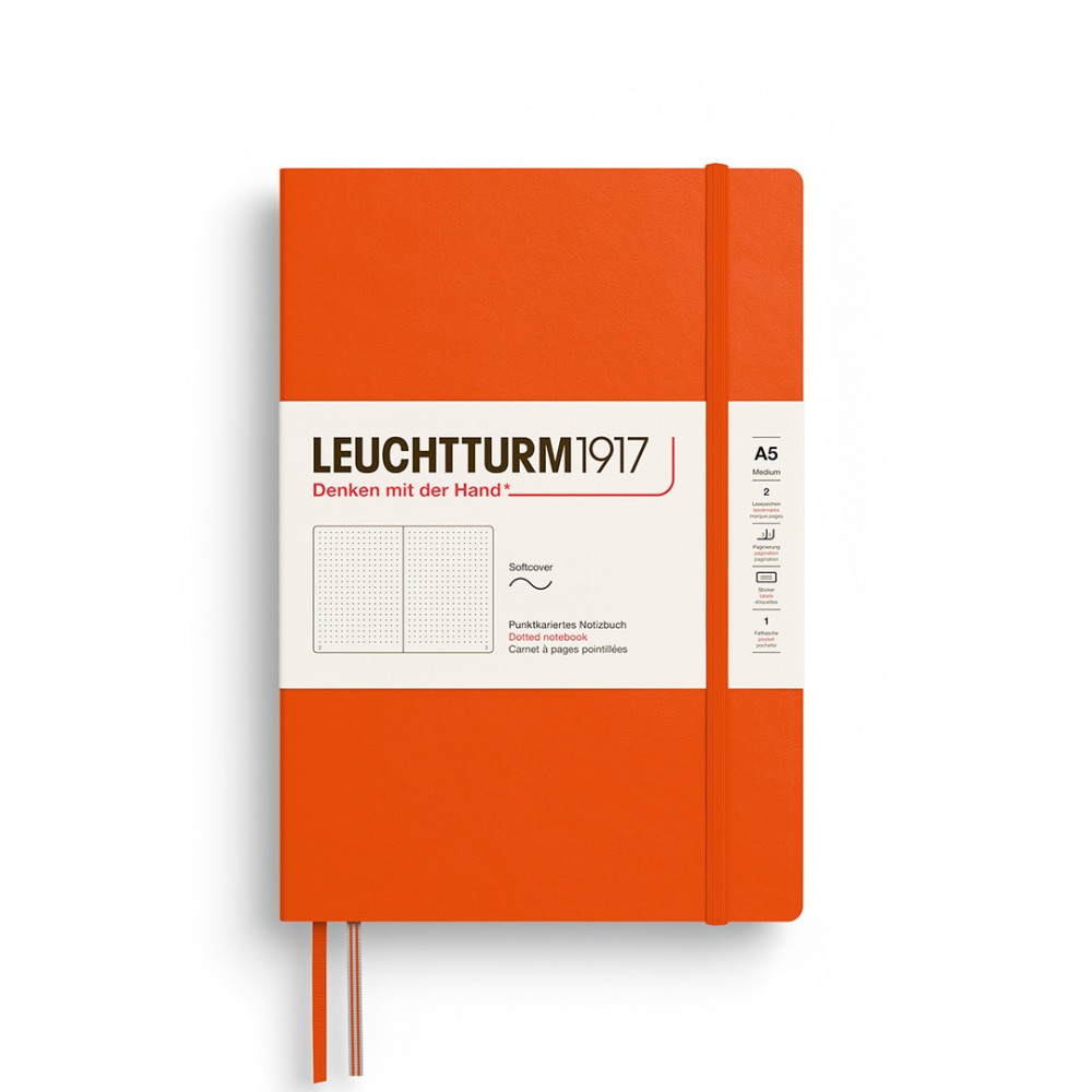 Dotted Notebook A5 - Leuchtturm1917 - Pumpkin