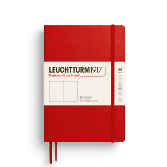 Plain Notebook A5 - Leuchtturm1917 - Cherry