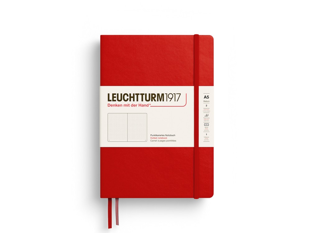 Dotted Notebook A5 - Leuchtturm1917 - Cherry