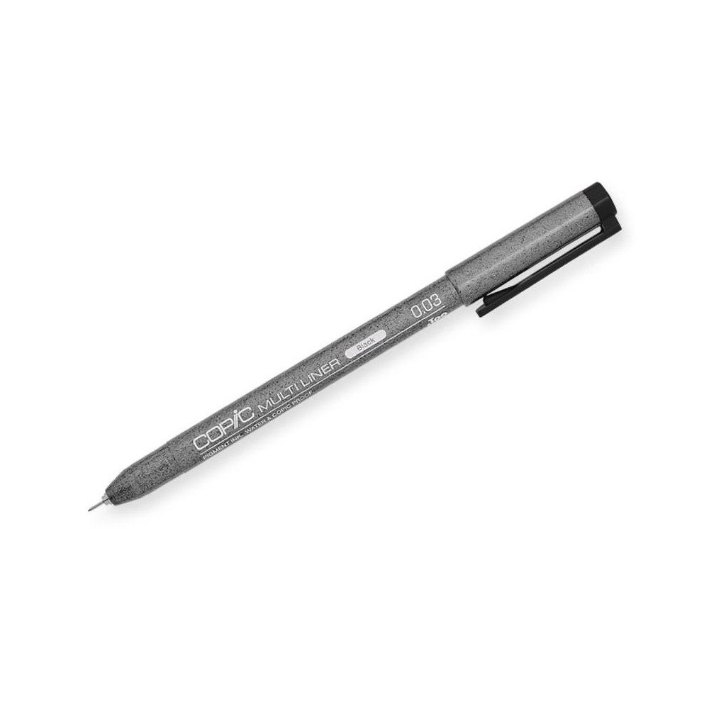 Cienkopis Copic Multiliner - Black 0,03 mm