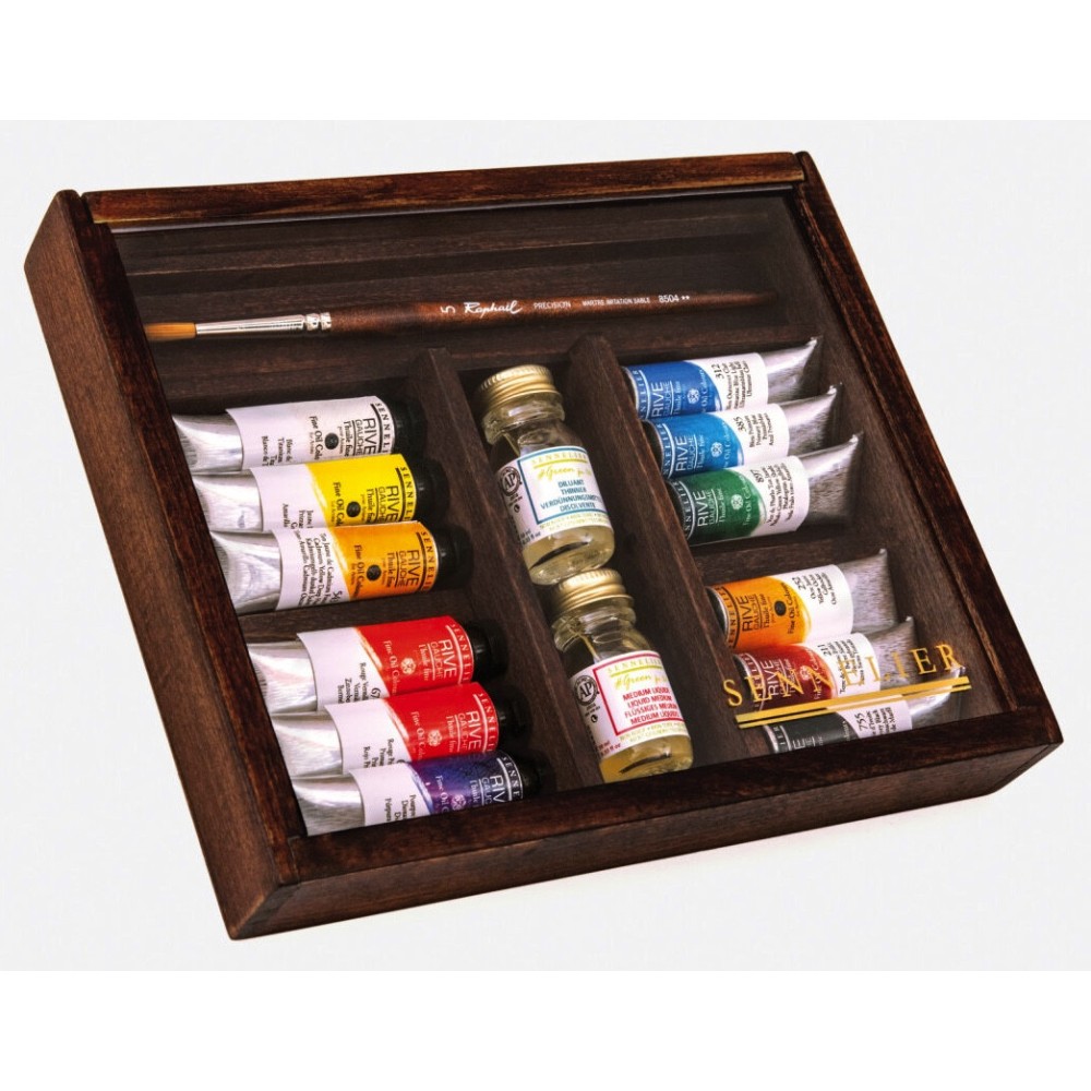 Zestaw farb olejnych Rive Gauche - Sennelier - 12 x 10 ml