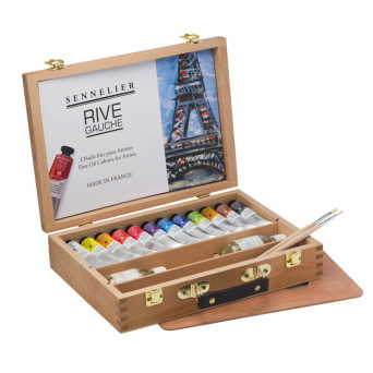 Zestaw farb olejnych Rive Gauche - Sennelier - 12 x 40 ml