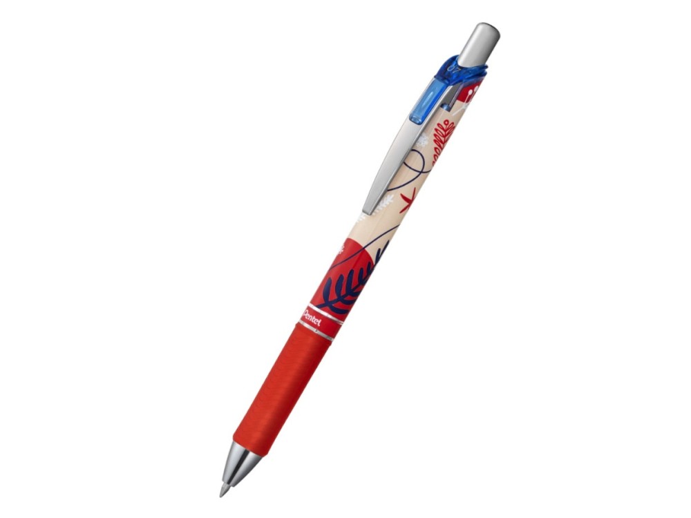 Rollerball pen EnerGel limited edition - Pentel - red 0,7 mm