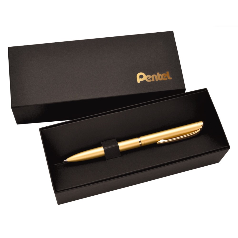 Pióro kulkowe EnerGel 2007 edycja limitowana - Pentel - złote 0,7 mm