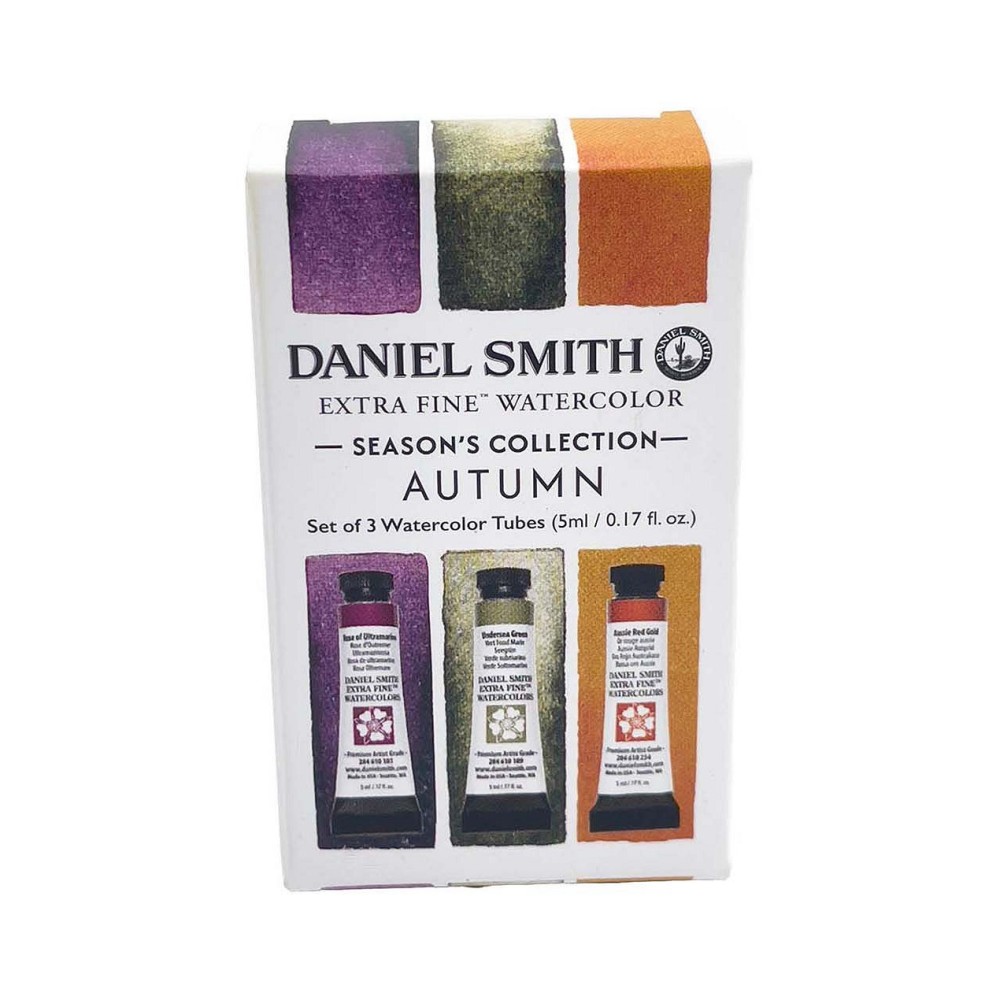Set of Extra Fine Watercolor paints Season's Collection Autumn - Daniel Smith - 3 x 5 ml