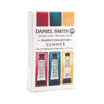 Set of Extra Fine Watercolor paints Season's Collection Summer - Daniel Smith - 3 x 5 ml