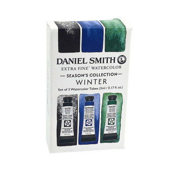 Set of Extra Fine Watercolor paints Season's Collection Winter - Daniel Smith - 3 x 5 ml