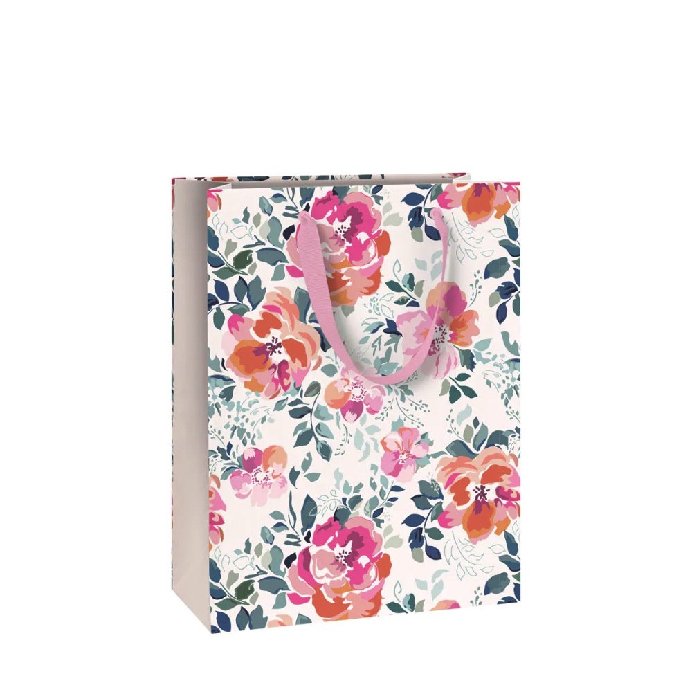 Paper gift bag Roses - Stewo - 23 x 13 x 30 cm