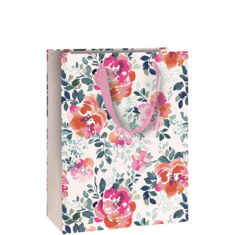 Paper gift bag Roses - Stewo - 23 x 13 x 30 cm