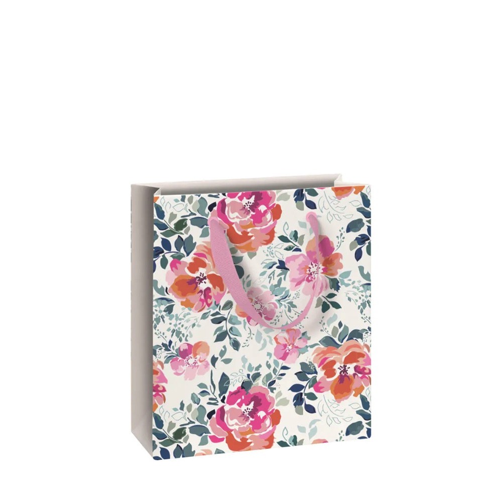 Paper gift bag Roses - Stewo - 18 x 8 x 21 cm